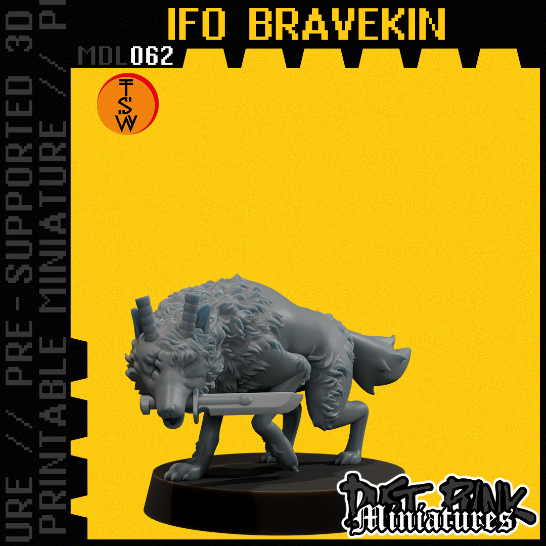 MDL062 IFO BRAVEKIN [PRE-SUPPORTED]